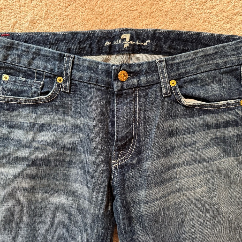7 For all Mankind Flared jeans-size 32 - Picture 2 of 8